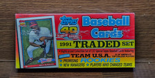 1991 Topps Traded Baseball Factory Sealed Set