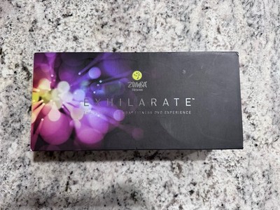 Zumba Fitness Exhilirate With Toning Sticks (DVD, 7 Disc, 2012) *Open Box