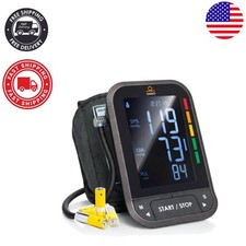Smart Bluetooth Blood Pressure Monitor - Ergonomic Design with Memory Storage