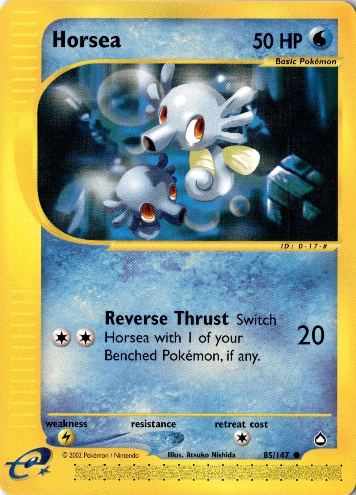 Horsea 085/147 - Aquapolis - Pokemon - NM