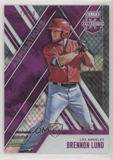 2017 Panini Elite Extra Edition Aspirations Purple 22/200 Brennon Lund #93 y0i