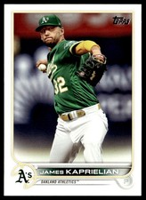 2022 Topps James Kaprielian Oakland Athletics #651