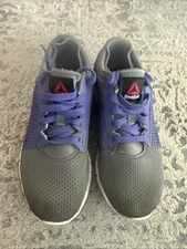 Reebok Womens Sz 8 Z Rated V60319 Purple Gray Running Shoes Sneakers Clean