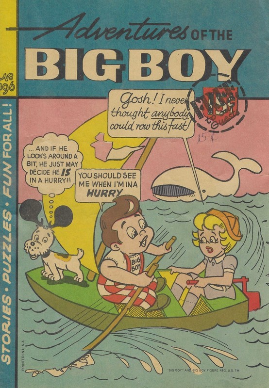 Adventures of the BigBoy #196, Webs Adventure Corp, 1976 - Two Copies