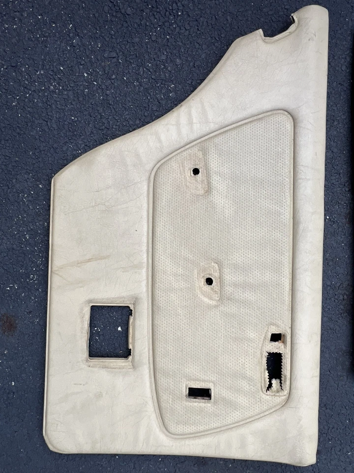 Juego Panel Puerta W123 Beige Crema Interior Original Mercedes-Benz 1977-1985 Foto 4 de 4