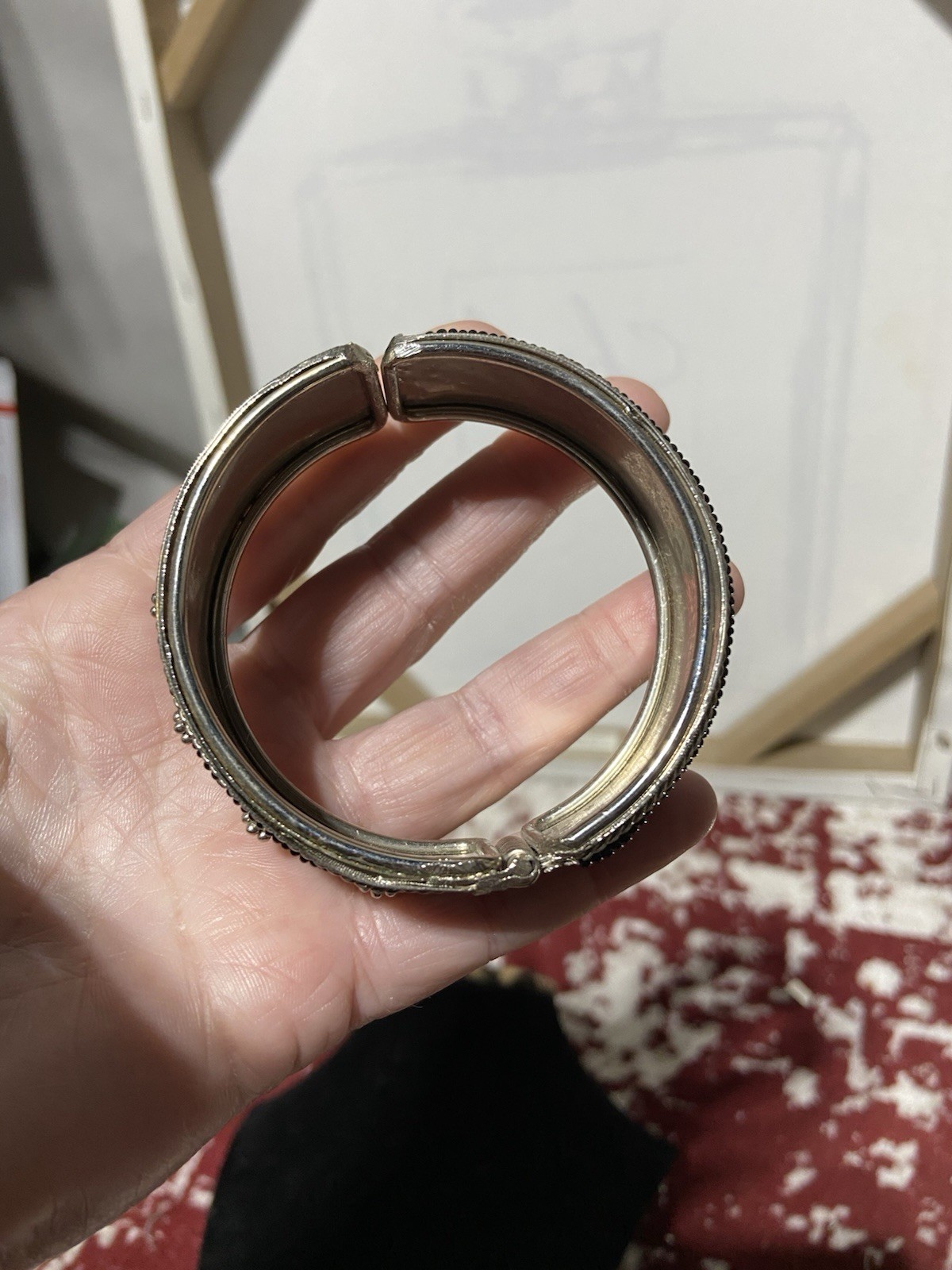 Middle Eastern/Boho Inspired Bangle And Pierced E… - image 13