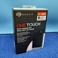 Seagate One Touch Secure External Hard Drive 5TB HDD