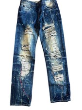 Switch Premium Denim Youth 18 Paint Splatter Distressed Jeans