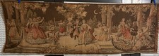 Vintage European Jacquard-Woven Tapestry - Ve...