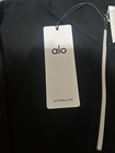 Alo Men's Quarter Zip Pullover Sweater Size Medium Black Long Sleeve — photo 1