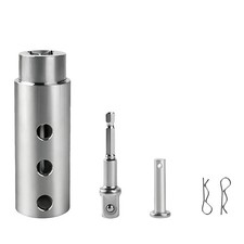 Trailer Jack Drill Adapter 1 inch Drive Shaft Adapter for Drill