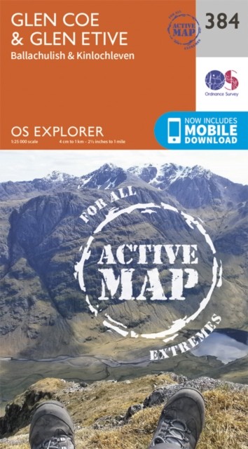 Glen Coe by Ordnance Survey (Sheet map, folded)
