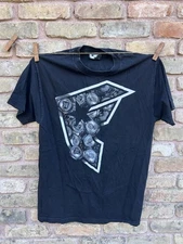 Famous Stars & Straps, Black Logo Tee, Men’s Large, Y2K
