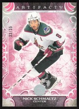2024-25 Upper Deck Artifacts Pink #59 Nick Schmaltz /35 Utah Mammoths