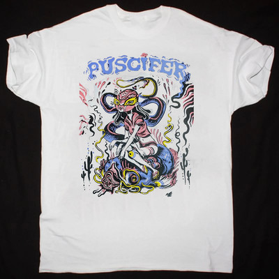 Puscifer Band Short Sleeve Cotton White T Shirt S-5XL EN802