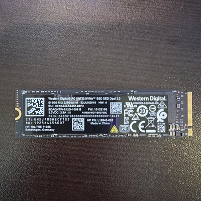 Western Digital WD PC SN720 512GB NVMe M.2 2280 SSD SDAQNTW-512G-1001  PC Laptop