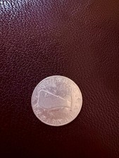 monete antiche 5 Lire 1954 Delfino Scritta Vicino Bordo Esterno