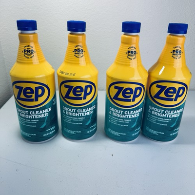 #ad Zep Industrial Grout Cleaner and Brightener 32 oz Pack of 4 ZU104632 $43.23