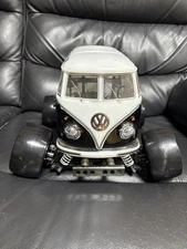 Wild Willy Wr-02 Volkswagen Bus Tamiya Rc Car Gf-01 Chassis Off-Road Fun Radio