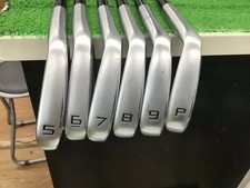 TaylorMade P7MC 2023 Iron Set 5-9,Pw 6pc Flex Stiff AMT Dynamic Gold S200 Steel