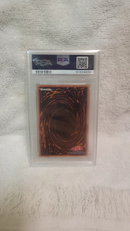 Yugioh Dark Magician Girl Ghost Rare DP23-JP000 NM Japanese PSA9 MINT - Image 3 of 4