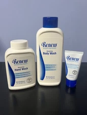 Melaleuca Renew - Moisturizing Bath Wash 12 oz & Hand Refill 8 oz & Lotion 1 oz