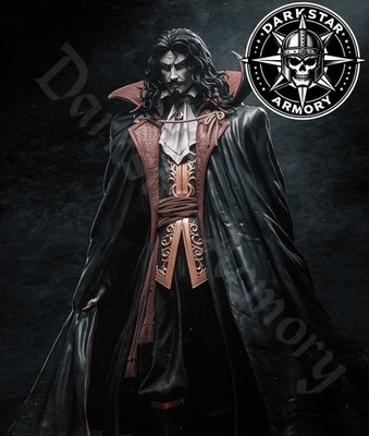 Dracula Castlevania Resin Figure Kit Scale 1/12 1/18 1/24 CA 3D STUDIOS