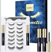 Magnetíc Eyelast Kit Of 7 Pair ,Earller, NEW