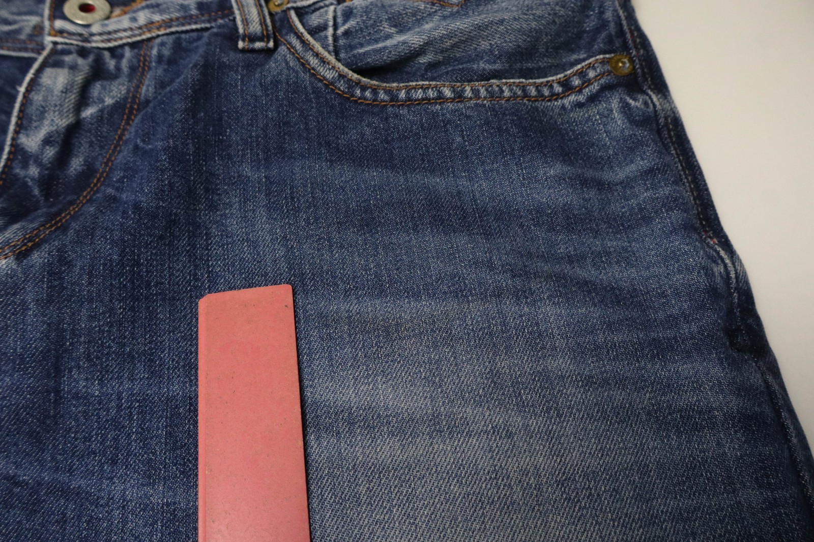 TOMMY HILFIGER Scanton Peb Penrose Blue Jeans Men's W30/L32 Faded Zip Fly Slim thumbnail 11