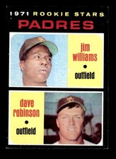 1971 Topps #262 Jim Williams/Dave Robinson Padres Rookies EXMT/EXMT+ X3698209