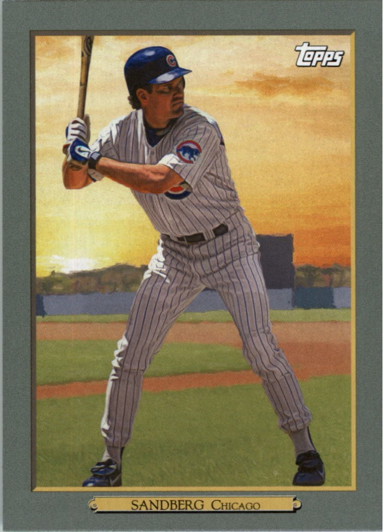 Ryne Sandberg #TR-26 2020 Topps Baseball Turkey Red 2020 Series 2