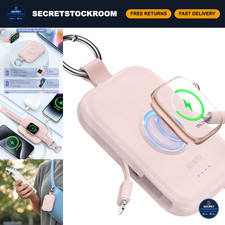 Portable 5000mAh Power Bank, Compact USB Charger, Fast Charging Battery Pack