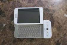 UNTESTED HTC Dream Google G1 DREA100 128MB - White T-Mobile Smartphone