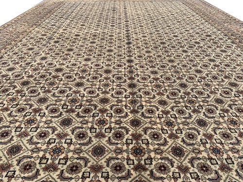 Amazing Hand Knotted Vintage Bijour Wool Area Rug 11 x 8 Ft - Bild 6 von 11