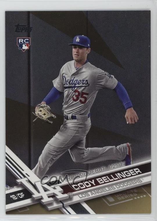 2017 Topps Update Rookie Debut Gold 66/2017 Cody Bellinger #US214 0in6