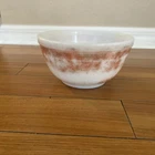 Vintage Pyrex 402 Red Mixing Bowl 1 1/2 Qt