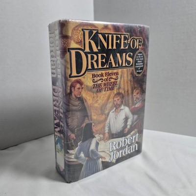 Knife of Dreams by Robert Jordan 2005 1st Edition/Printing HC DJ REPAIRED Ex-Lib