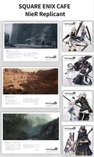 Square Enix / NieR Replicant G coasters & placemat set / used