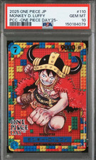 One Piece Day 25 Monkey D. Luffy Premium Card Collection PSA10