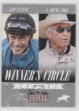 2015 Panini Americana Winner's Circle Combos D Wayne Lukas Gary Stevens #7 0q0