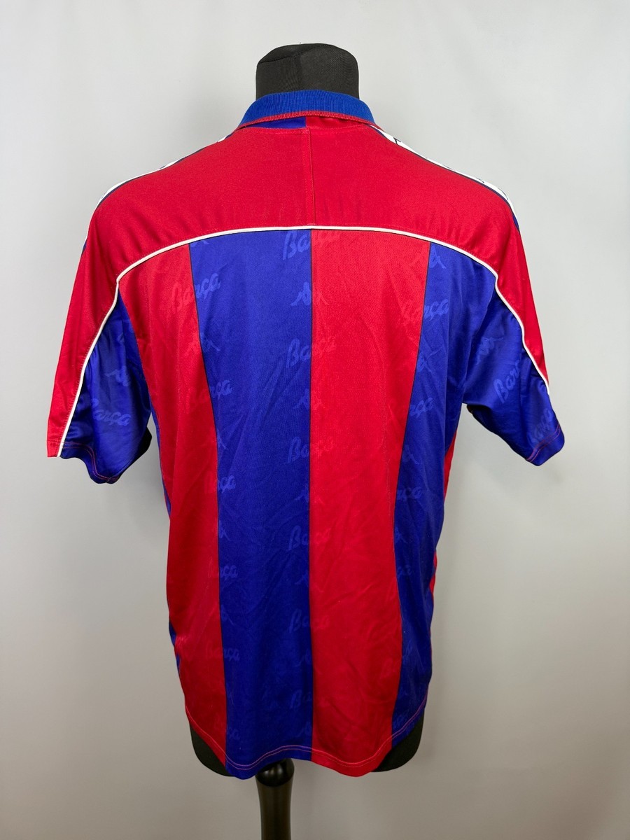 BARCELONA 1992 1995 HOME SHIRT VINTAGE FOOTBALL SOCCER JERSEY