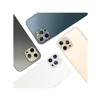 iPhone Mix Model - Camera Lens Tempered Zinc Alloy Diamond (1pc)