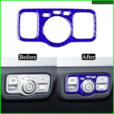 For Benz GLE W167 2019-24 Blue Carbon Fiber H...