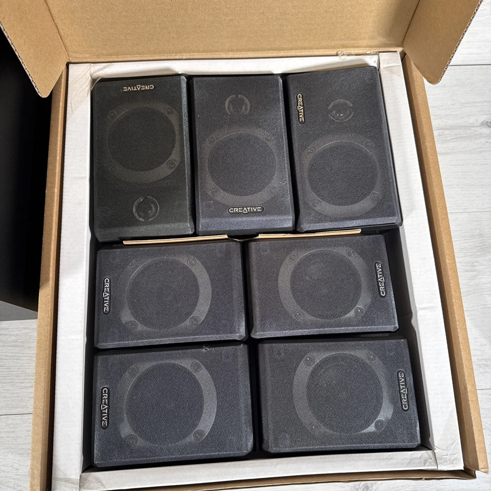 Creative Inspire T7900 7:1 Surround Sound Speaker Set - Boxed - Complete - Image 2 of 4