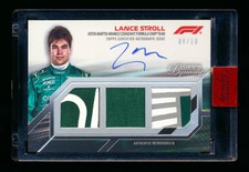 2023 Topps Dynasty F1 #SDTRA-LSI Lance Stroll Triple Patch Autograph #09/10