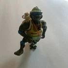 Vintage 1992 TMNT Teenage Mutant Ninja Turtles Lifeguard Leo Figure - FREE SHIP