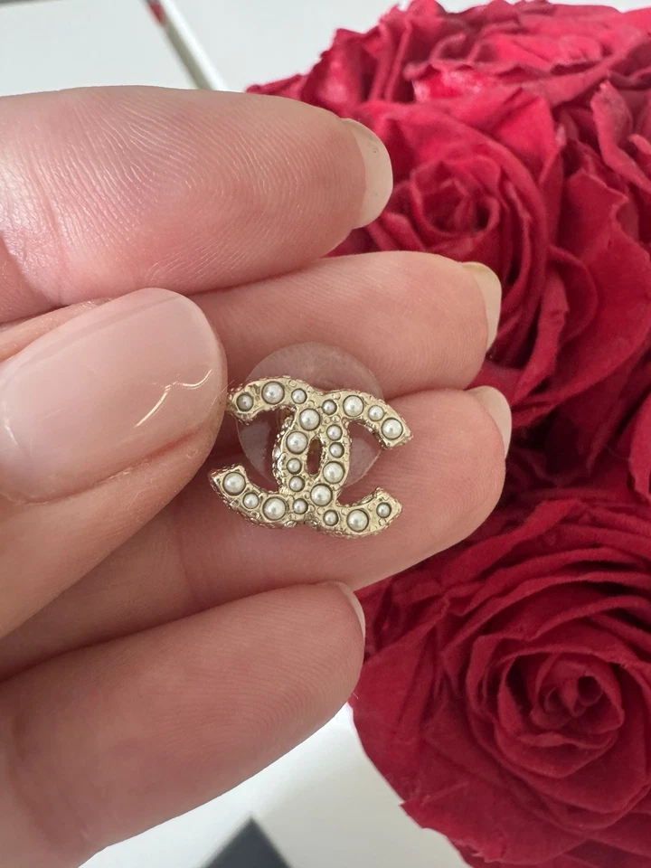 Chanel, Ohrringe, CC, Original - Bild 3 von 4