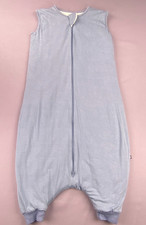 Kyte Baby Sleep Sack Large 1.0 Tag Blue Bamboo Wearable Sleeveless Zipper W/legs