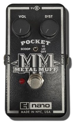 ELECTRO-HARMONIX POCKET METAL MUFF Verzerrungseffektpedal getestet & funktion...