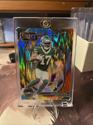 2024 Panini Select Club Level Davante Adams #245 Tie-Dye Prizm /25